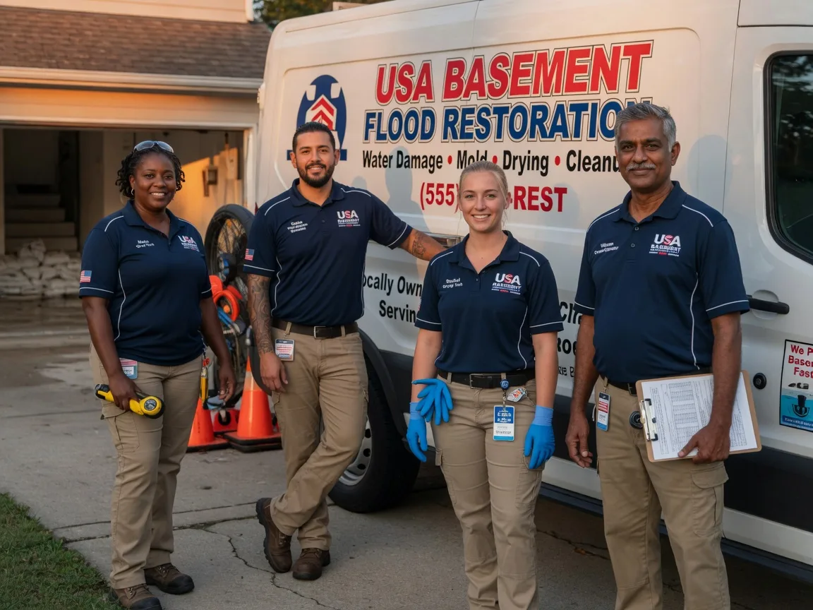 Basement Flood Cleanup company in Ruleville, MS